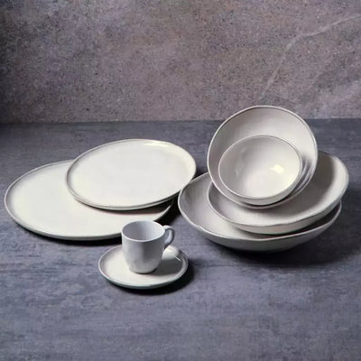 Conjunto com 6 Pratos Raso Bio Rustic Clay