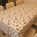 Toalha de Mesa Floral Vintage - Linho Rústico