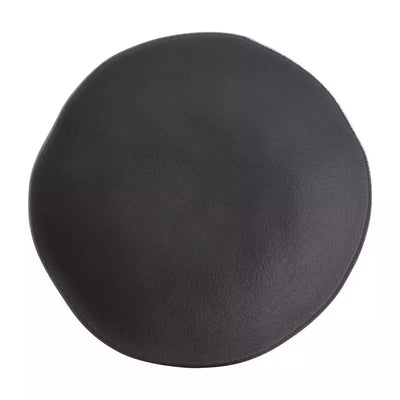 Conjunto com 6 Pratos Fundo Orgânico Preto Matte