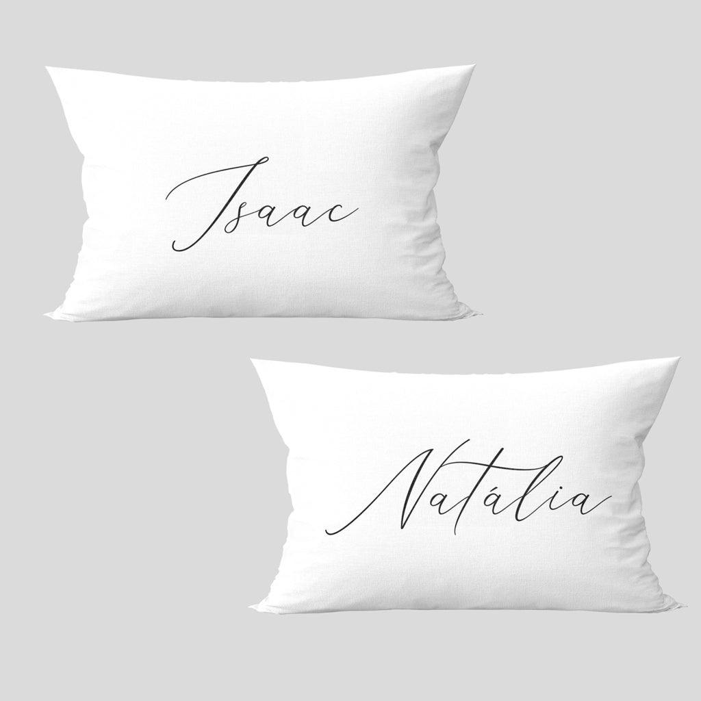 Kit 2 capas de baguetes nome casal personalizado