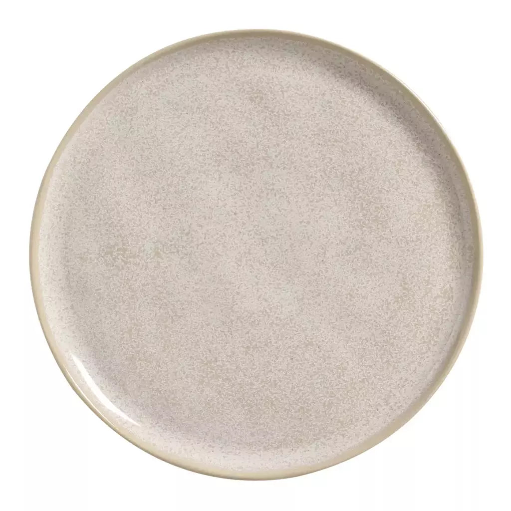 Conjunto com 6 Pratos Raso Bio Latte