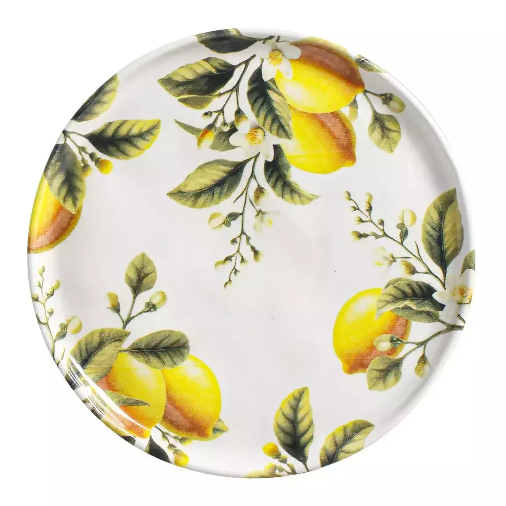 Conjunto com 6 Pratos de Sobremesa Bio Limonata