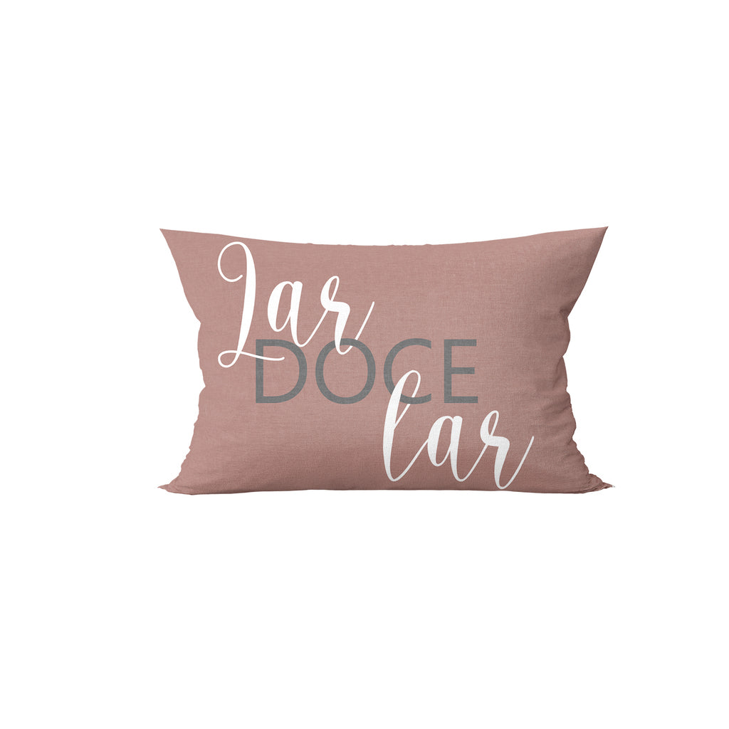 Kit 5 capas de almofadas folhagem rosê