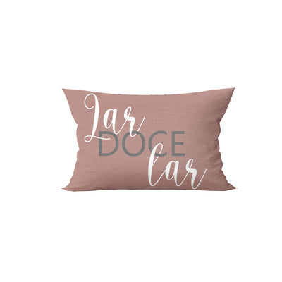 Kit 5 capas de almofadas folhagem rosê