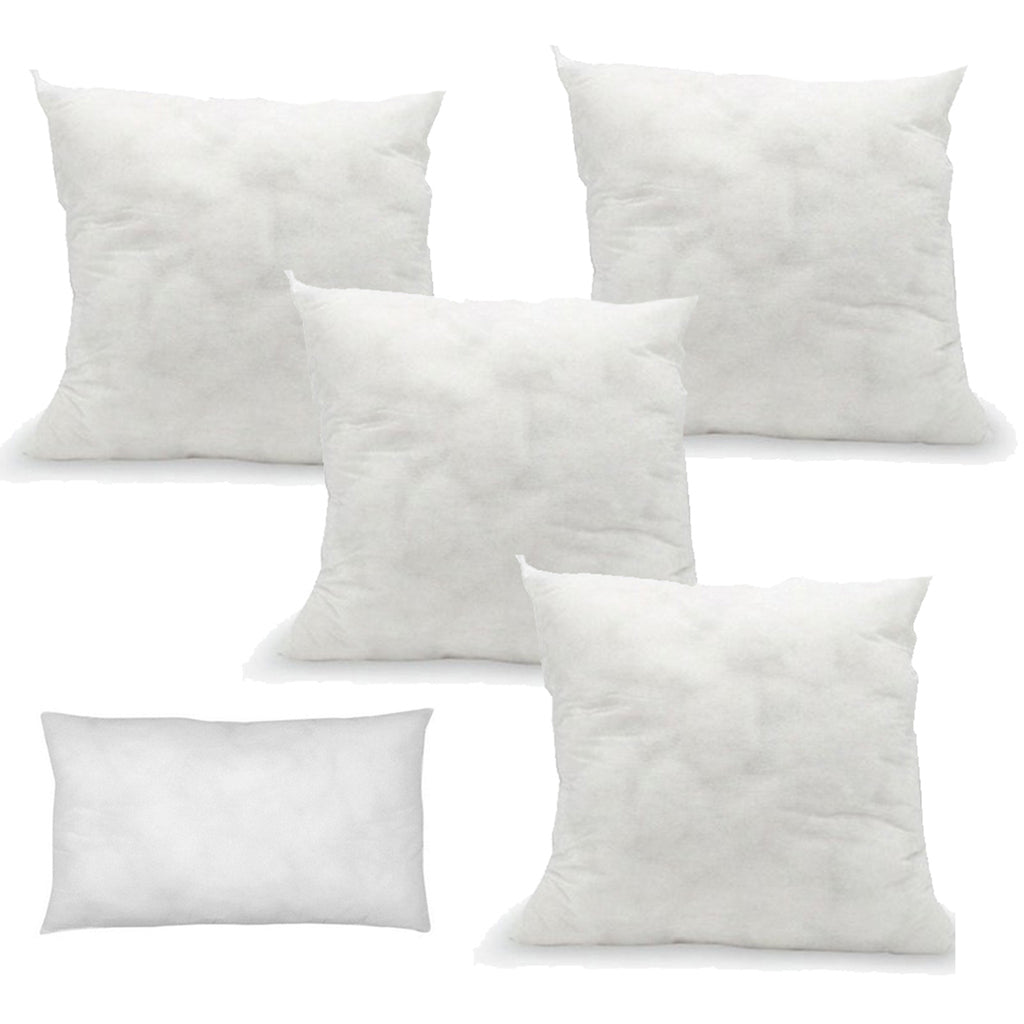 Kit 4 enchimentos 45x45 cm + 1 enchimento 45x30 cm