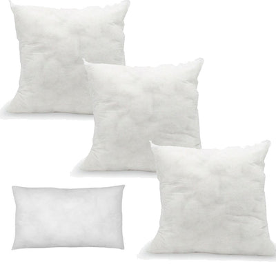 Kit 3 enchimentos 45x45 cm + 1 enchimento 45x30 cm