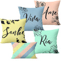Kit 5 capas de almofadas candy colors